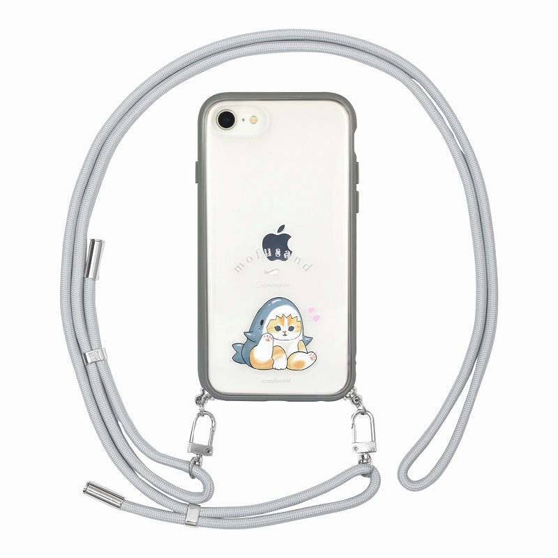 Funda Mofusand IIIIfit Loop para iPhone: gato tiburón