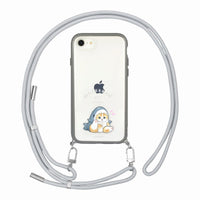 Funda Mofusand IIIIfit Loop para iPhone: gato tiburón