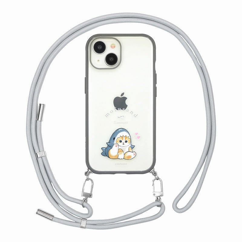 Funda Mofusand IIIIfit Loop para iPhone: gato tiburón