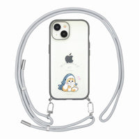 Funda Mofusand IIIIfit Loop para iPhone: gato tiburón