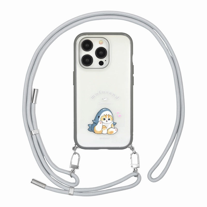 Funda Mofusand IIIIfit Loop para iPhone: gato tiburón