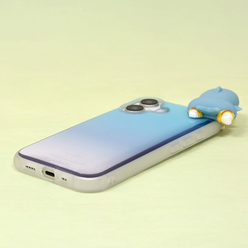 Funda mofusand para iPhone 16 y 16 Pro, gato tiburón
