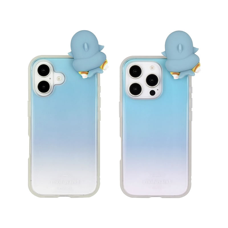 Funda mofusand para iPhone 16 y 16 Pro, gato tiburón