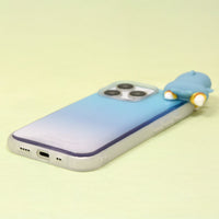 Funda mofusand para iPhone 16 y 16 Pro, gato tiburón