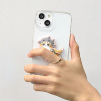 Mofusand Soporte anular para celular tipo B