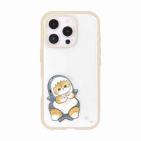 Funda IIIIfit transparente mofusand para iPhone, marfil
