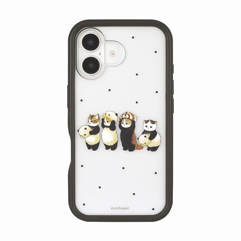 Funda Mofusand para iPhone, negra