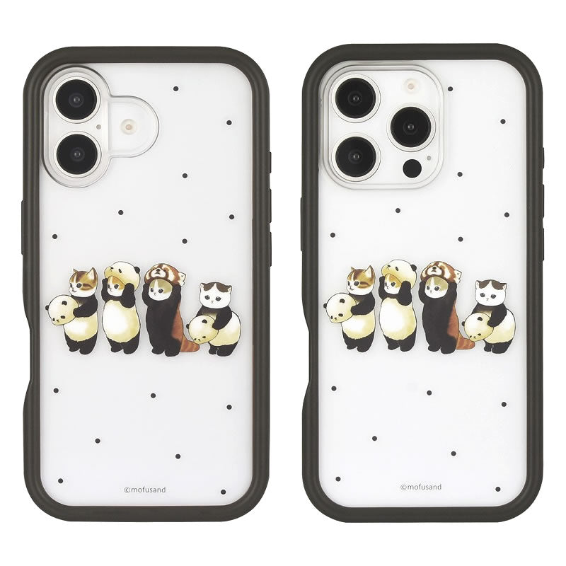 Funda Mofusand para iPhone, negra