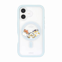 Funda azul Mofusand para iPhone compatible con MagSafe
