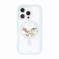 Funda azul Mofusand para iPhone compatible con MagSafe