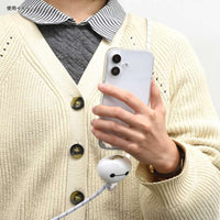 Correa para celular con anillo y mascota de Baymax