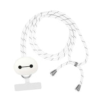 Correa para celular con anillo y mascota de Baymax