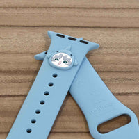 Correa de silicona Mofusand para Apple Watch, gatito tiburón