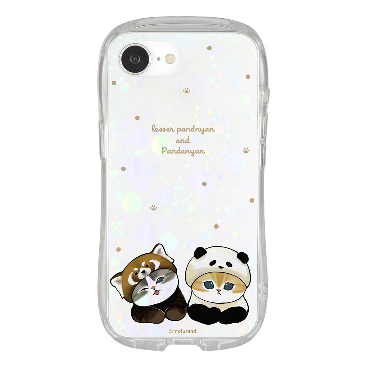 Funda transparente Mofusand para iPhone 16e