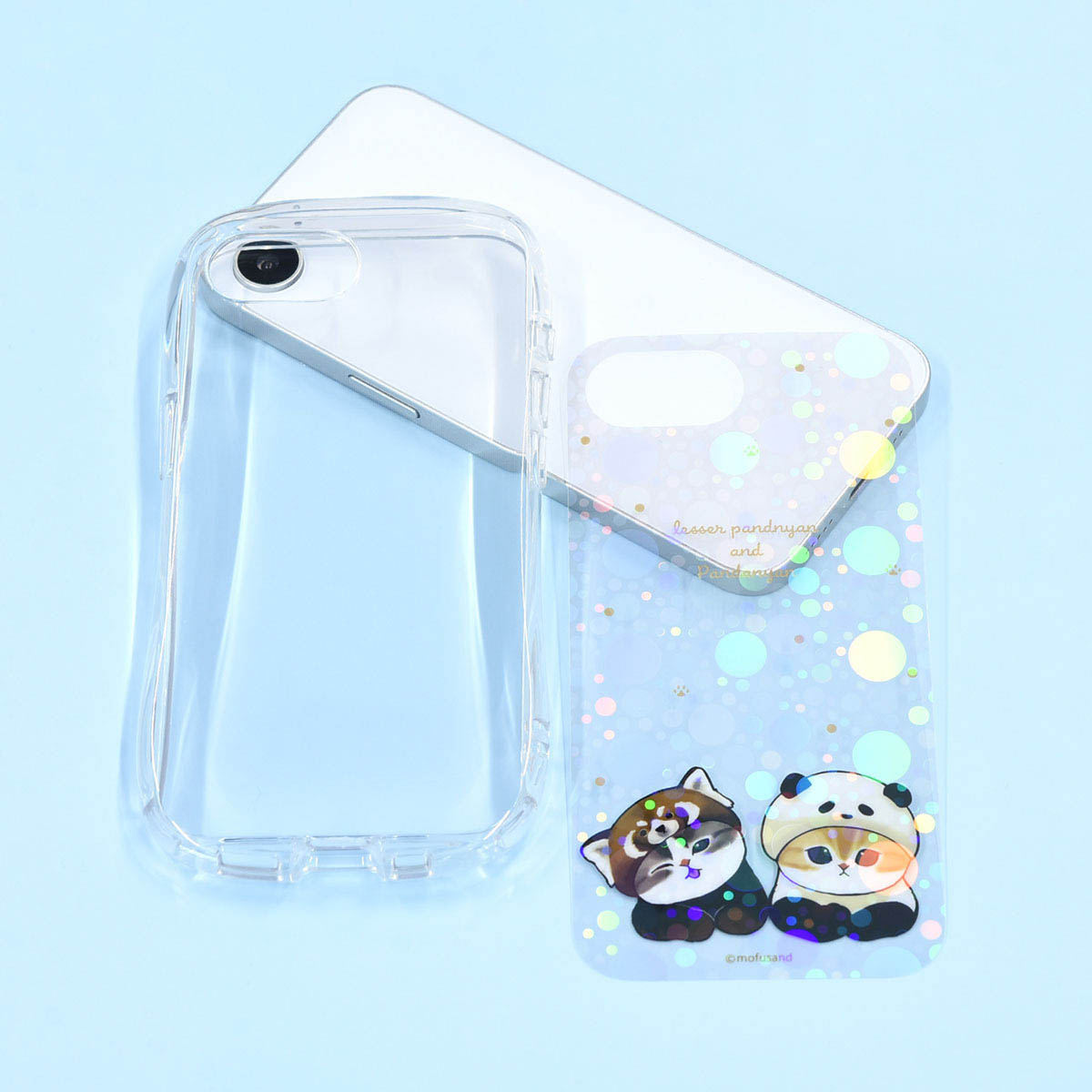 Funda transparente Mofusand para iPhone 16e