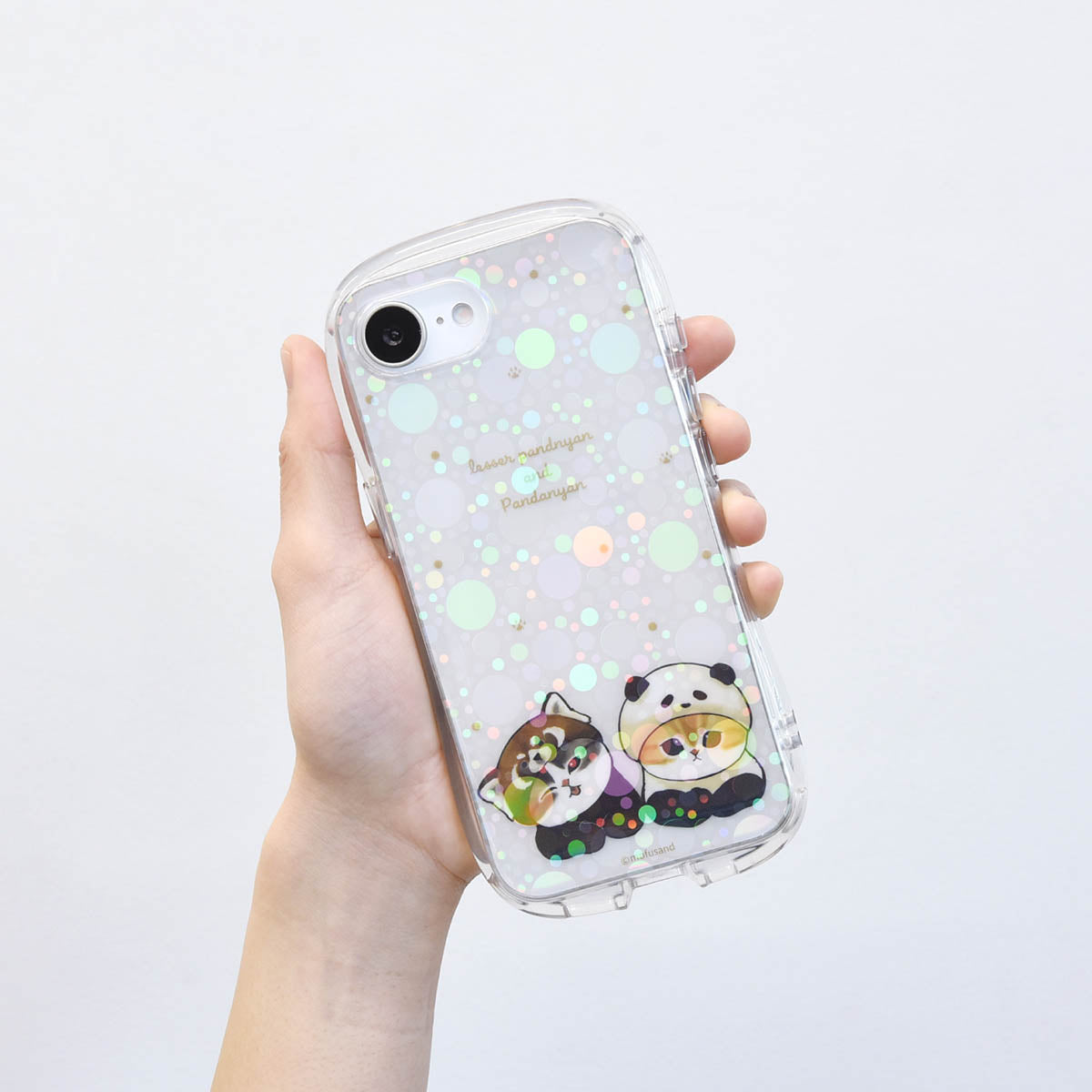 Funda transparente Mofusand para iPhone 16e