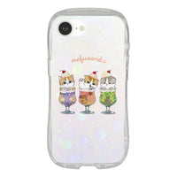 Funda transparente Mofusand Gato Soda para iPhone 16e