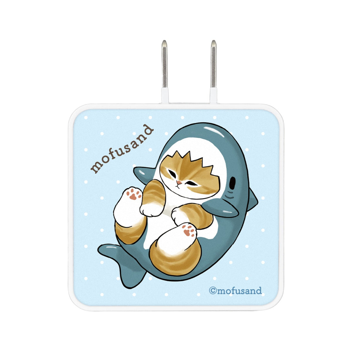 Adaptador USB-C mofusand Gato Tiburón