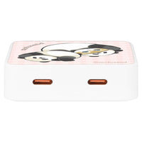 Mofusand: cargador USB-C de 2 puertos con gatito panda