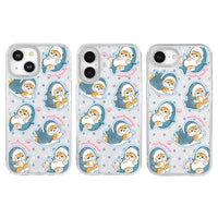 Funda Mofusand para iPhone con marco de cámara - Gato Tiburón