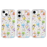 Funda Mofusand para iPhone con marco para cámara