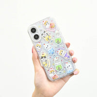 Funda Mofusand para iPhone con marco para cámara