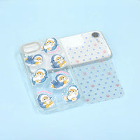 Funda Mofusand para iPhone con marco de cámara - Gato Tiburón