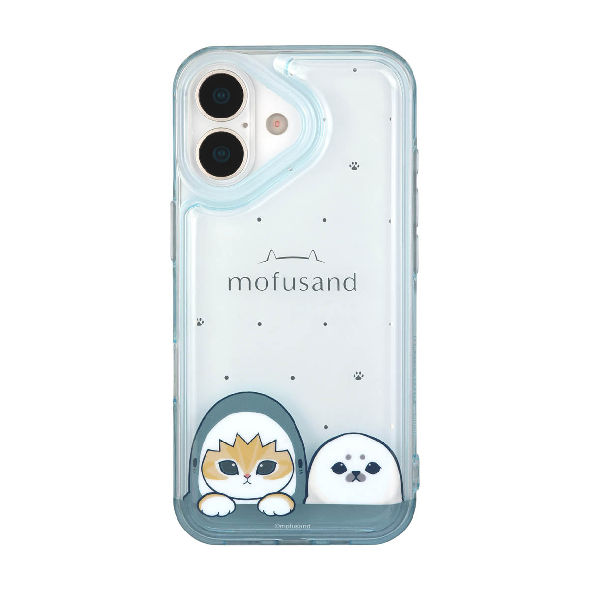 Funda Mofusand Gato Tiburón para iPhone 17