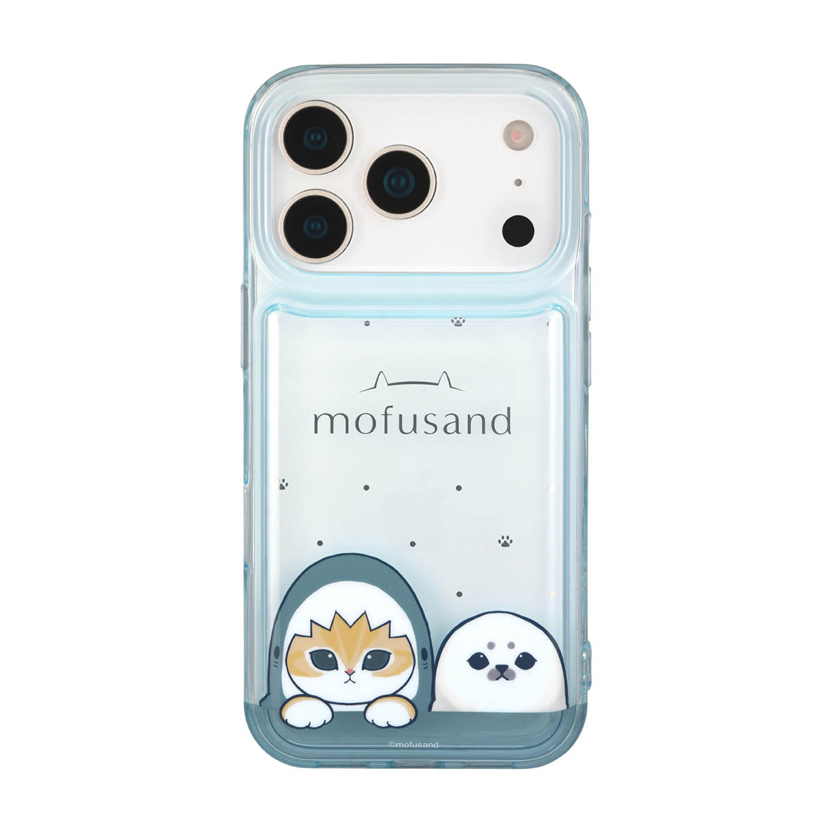 Funda Mofusand Gato Tiburón para iPhone 17