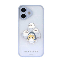 Funda Mofusand IIIIfit para iPhone 17 y Air, gato tiburón