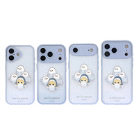 Funda Mofusand IIIIfit para iPhone 17 y Air, gato tiburón