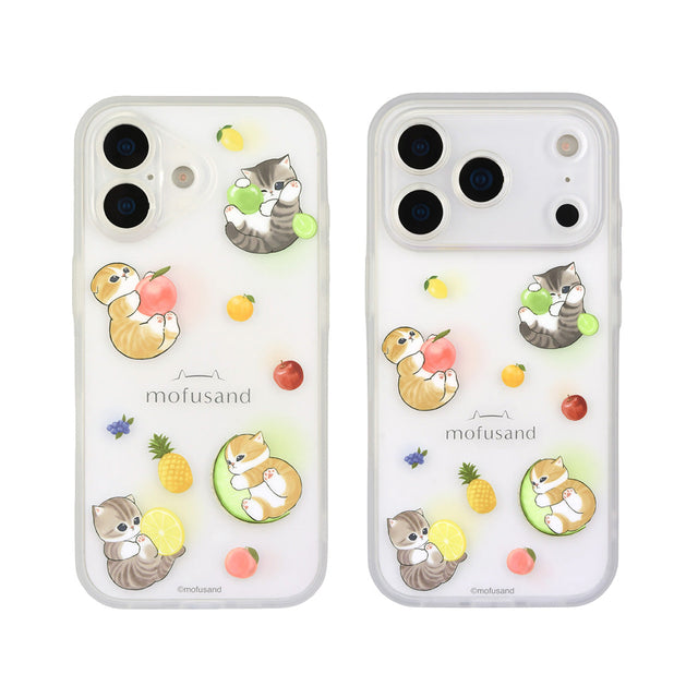 Funda mofusand IIIIfit para iPhone 17 y 17 Pro, Gatitos frutales
