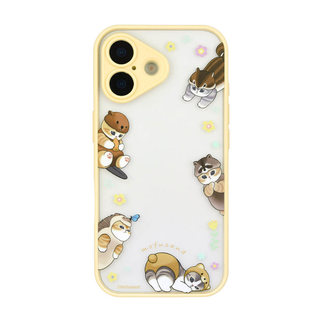Funda mofusand para iPhone 17, gato estilo nórdico