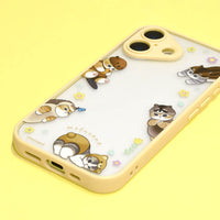 Funda mofusand para iPhone 17, gato estilo nórdico