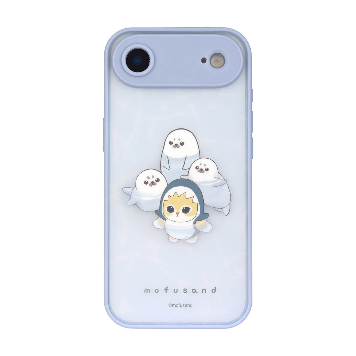 Funda Mofusand IIIIfit para iPhone 17 y Air, gato tiburón