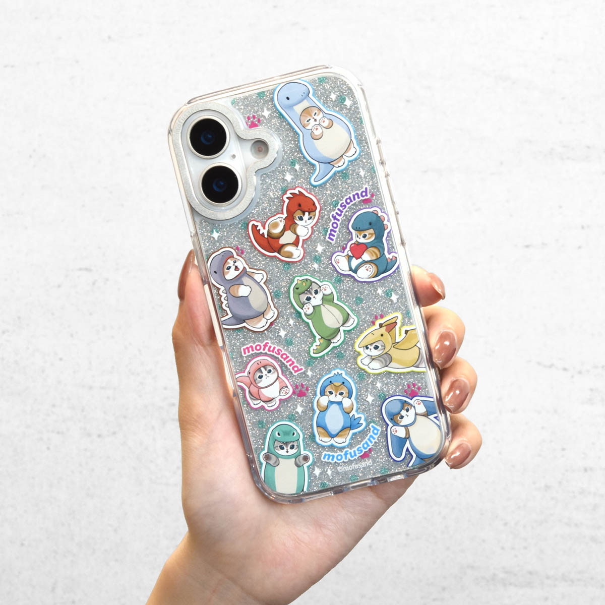 Funda mofusand con marco de cámara para iPhone 17/Pro/Air