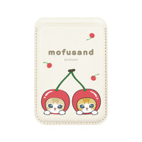 Billetera MagSafe para tarjetas mofusand: gatito con cerezas