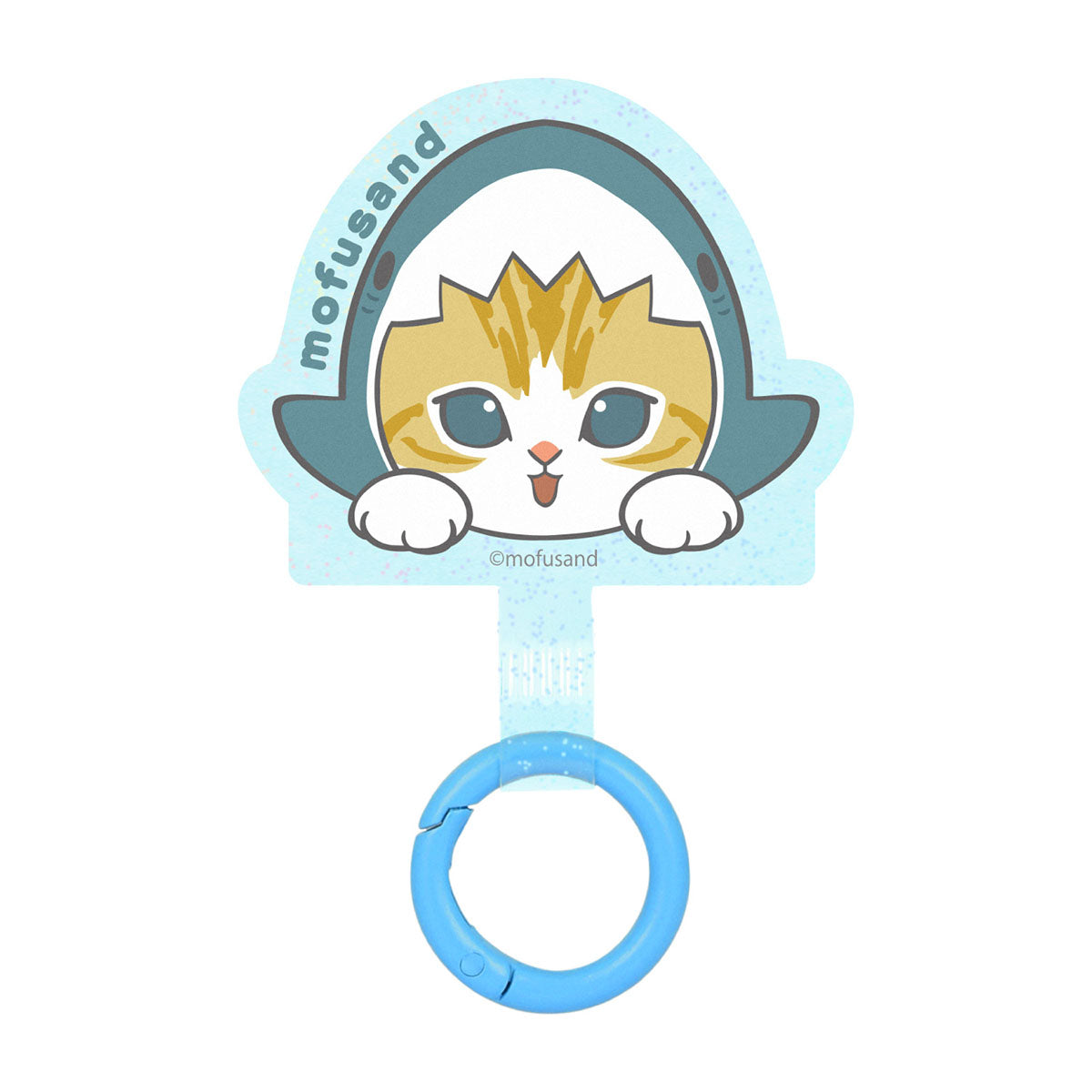 Anillo multifunción para celular Mofusand: gato tiburón
