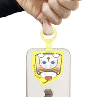 Anillo multifunción para celular mofusand: gato pudín
