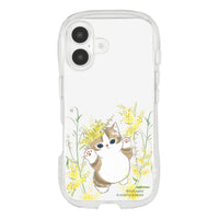 Funda transparente para iPhone mofusand x Hibiya Kadan