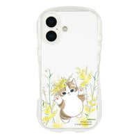 Funda transparente para iPhone mofusand x Hibiya Kadan