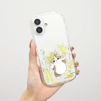 Funda transparente para iPhone mofusand x Hibiya Kadan