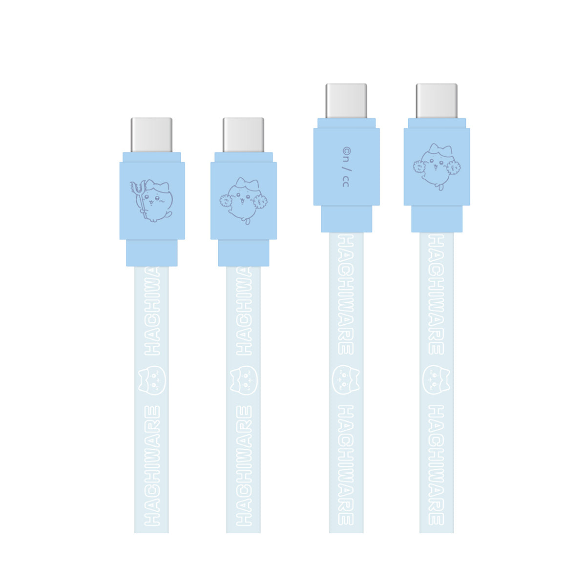 Cable USB-C Chiikawa PD 60 W - Hachiware