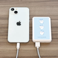Cargador inalámbrico MagSafe Chiikawa Hachiware 5000 mAh