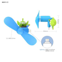 Mini ventilador Alien con conector Lightning