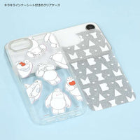 Funda transparente para iPhone 16e con marco de cámara Baymax