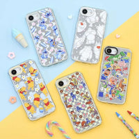 Funda transparente para iPhone 16e con marco de cámara Baymax
