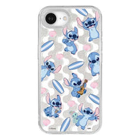 Carcasa transparente Stitch para iPhone 16e
