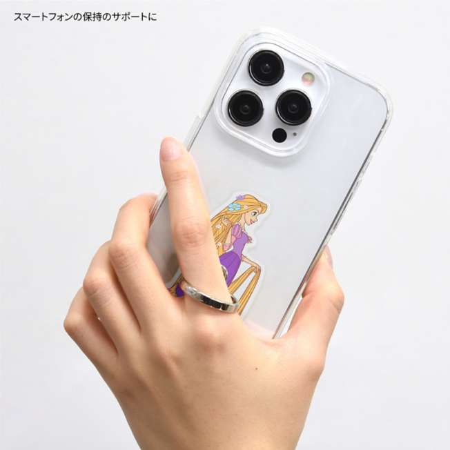Anillo para celular troquelado de Rapunzel