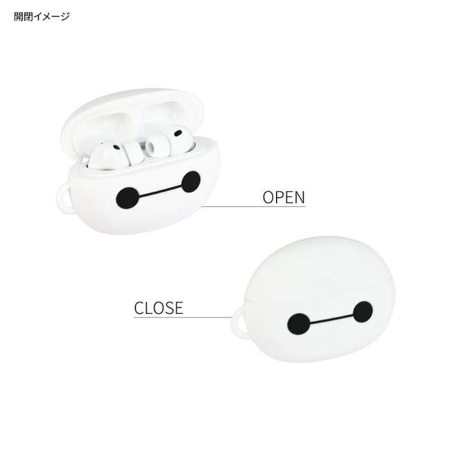 Funda de silicona de Baymax para AirPods Pro 3